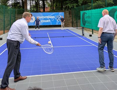 Touchtennis Court beim SV Bokeloh